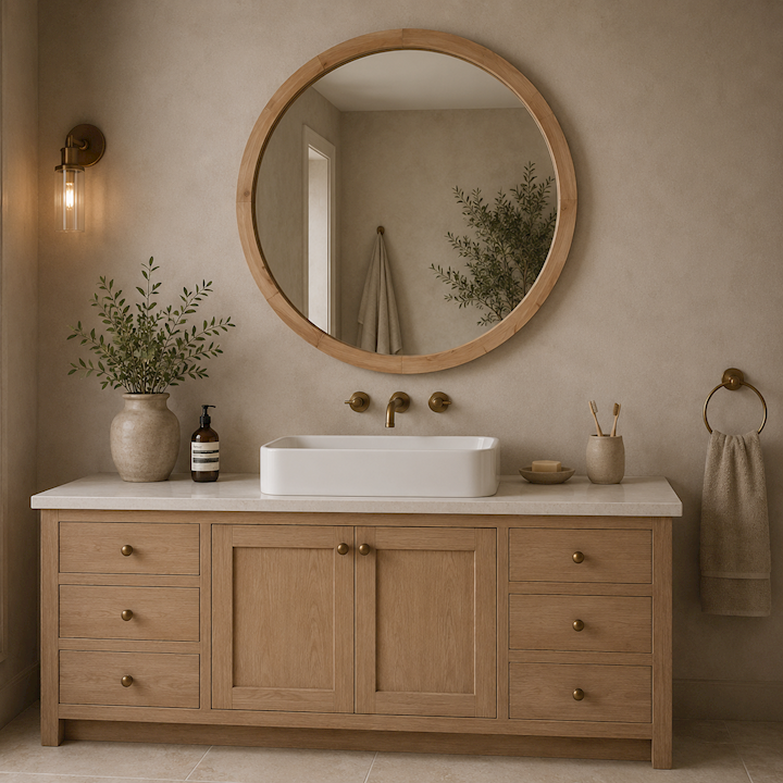 CIRCULAR MIRROR 100x100cm